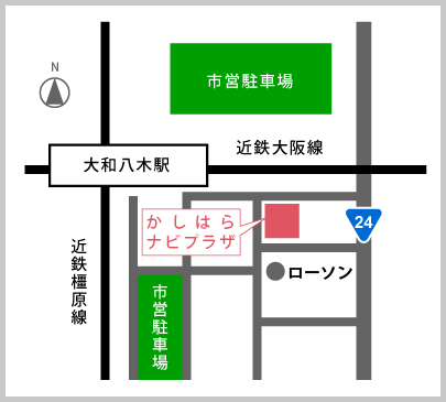 市営駐車場地図